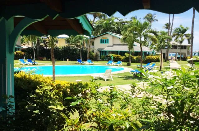 Hotel Villa Las Plamas Al Mar Las Terrenas pool